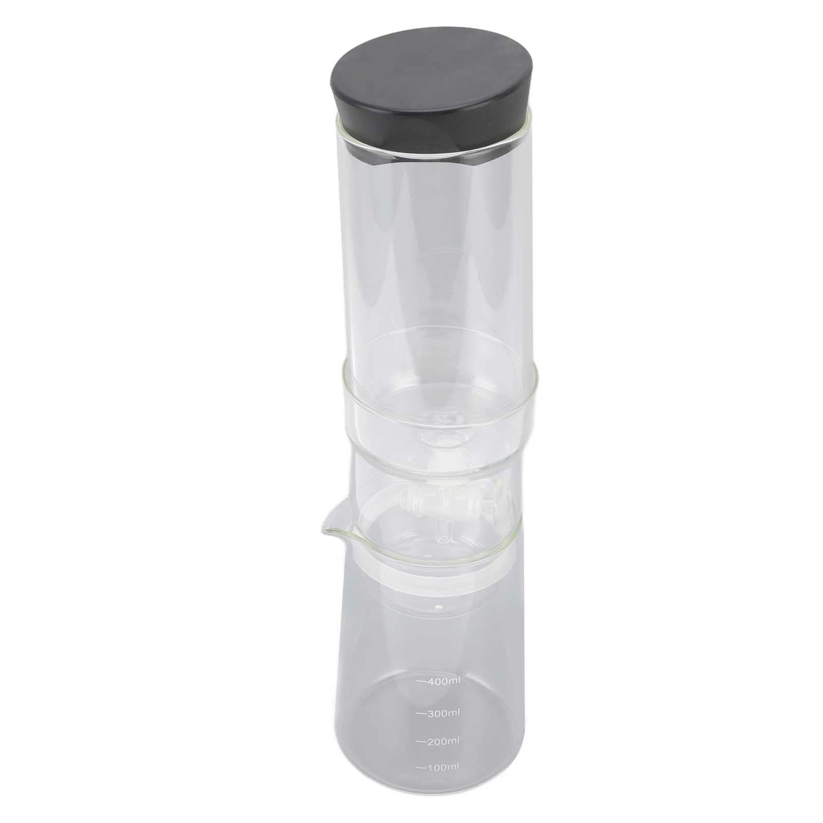 Gocciolatore per caffè Gocciolatore Regolabile per Birra Fredda Regolabile in Vetro Borosilicato da 400 Ml per gli Amanti del caffè Freddo