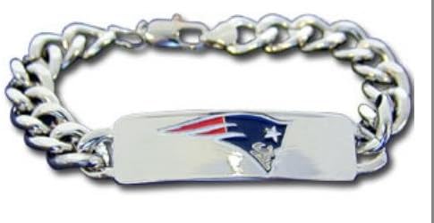 NFL New England Patriots ID Bracelet