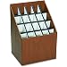 Safco Products 3081 Vertical Roll File, 20 Compartment, Walnut