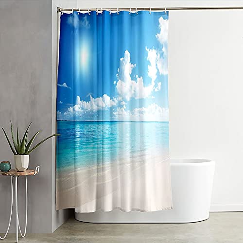 Rideau de douche polyester KnSam rideau de bain 180x180 imperméable - 3