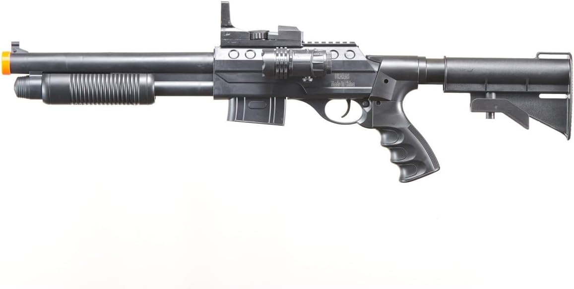 M0581 Pump Action Airsoft Shotgun with Scope & Light