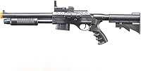 Vista 1 de M0581 Bomba de acción Airsoft escopeta con alcance y luz