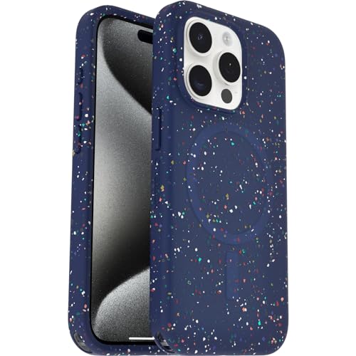OtterBox Core Series for MagSafe for iPhone 15 Pro - Blueberry Pie Blue, Sleek Rubber Design, Smooth...