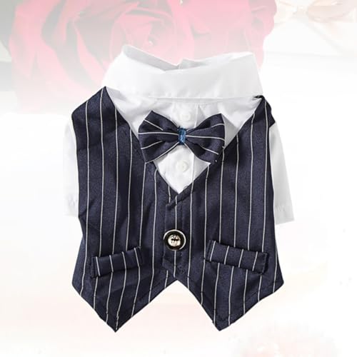 Disfraz de perro vestido azul marino talla L miniatura 6
