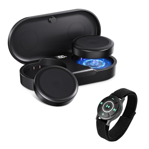 Doohoeek Ski Headphones with Control Button, True Wireless Earbuds + Media...