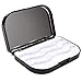 Produktbild Allwon Falsche Wimpern Fall Drei Tier leere Wimpern Box mit Kosmetikspiegel Wimpern Verpackung Reise Aufbewahrungskoffer (schwarz)
