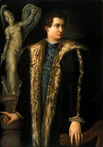Pinturas murales carteles impresiones retratos históricos Giorgio Vasari decoración pared 60x90