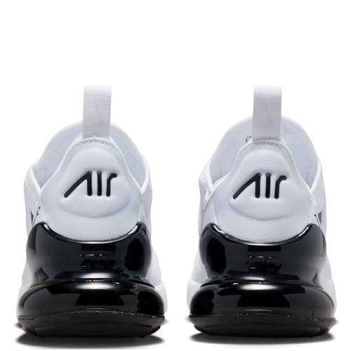 NIKE Air Max 270 Grade School Lifestyle Shoes (White/Blue)4