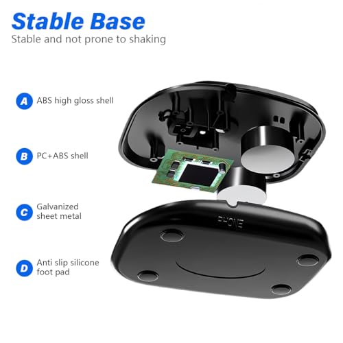 Image of ZORBES Desktop Condenser Gooseneck Microphone, USB Desktop Gaming Microphone with Swith, 360 Sound Pickup, Flexible Arm, Recording Mic Compatible with 3.5mm Earphone, Real-time Earphone Monitoring