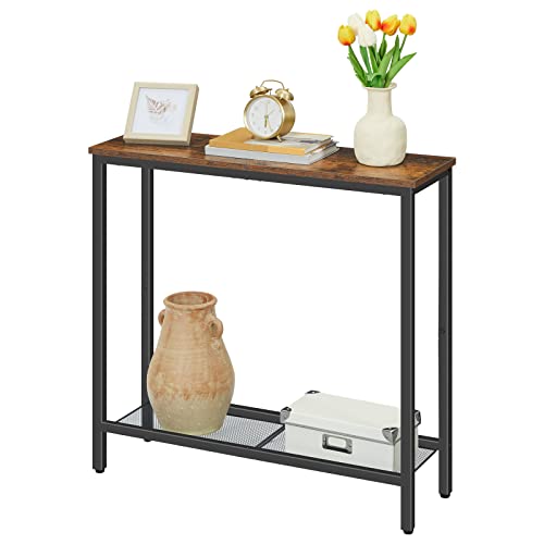 HOOBRO 29.5' Narrow Console Table, Small Entryway Table...
