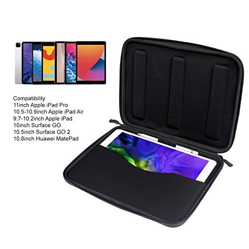 Smatree-Estuche-Rigido-para-Tableta-de-11-Pulgadas-Funda-Tablet-Maletin-para-iPad-Pro-11-Pulgadas-iPad-Air-109-Pulgadas-11-Pulgadas-Samsung-Galaxy-Tab-S7-Surface-GO-2-Negro
