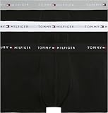 Tommy Hilfiger Herren 3er Pack Boxershorts Trunks mit Logobund, Mehrfarbig (Grey Heather/Black/White), XL