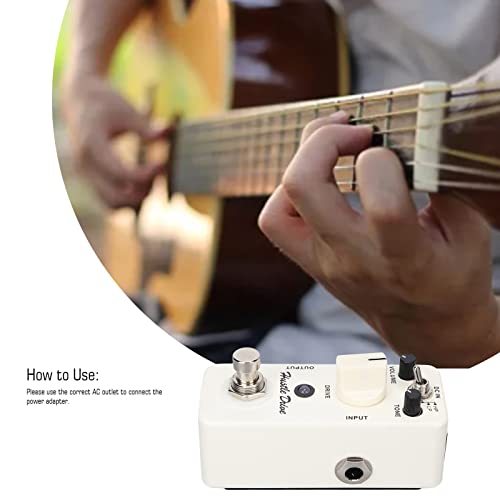 SALUTUYA Accessoire pour pédales d’effets, Hustle Drive Pédale d’effet pour Guitare électrique Coque en métal True… - Les Beatles, Paul McCartney, John Lennon, RIngo Starr, George Harrison SALUTUYA Accessoire pour pédales d'effets, Hustle Drive Pédale d'effet pour Guitare électrique Coque en métal True… – Image 6