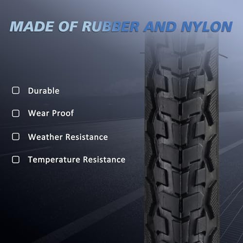 2 PCS 700C Replacement Bike Tire, 700x38C 40-622 Road Bike