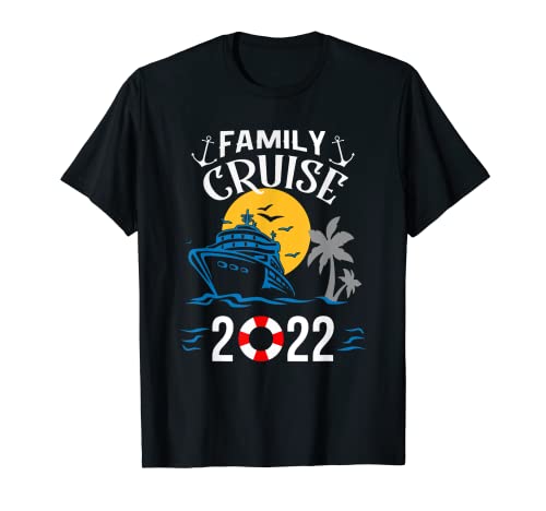 Camiseta de crucero familiar 2022 divertido viaje de fiesta de vacaciones en crucero Camiseta