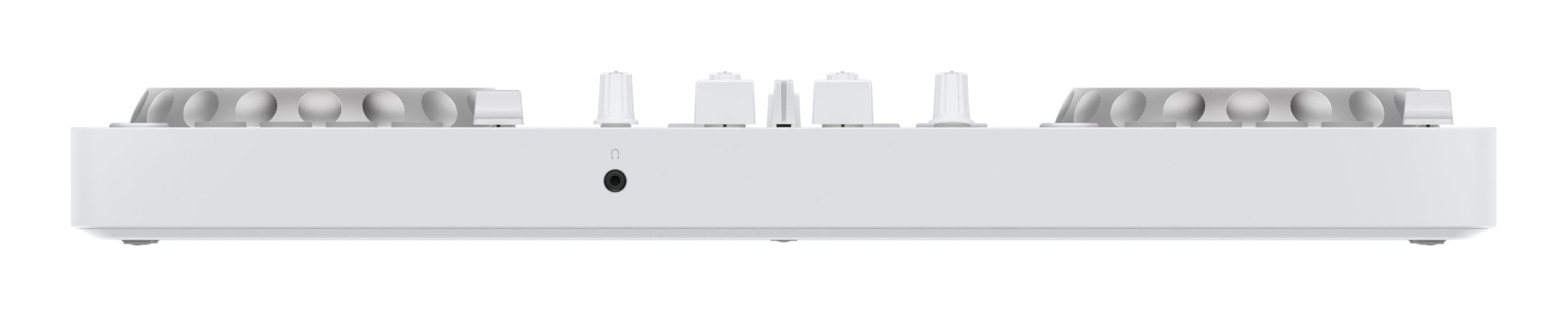 Pioneer DJ DDJ-FLX4 2-deck rekordbox and Serato DJ Controller - White, Limited Edition