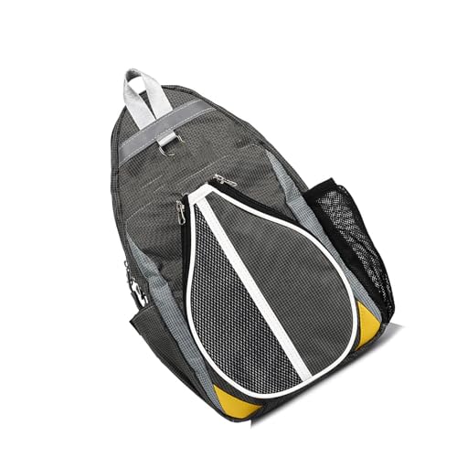 Bolsa de pecho ligera de gran capacidad con doble cremallera para ropa deportiva
