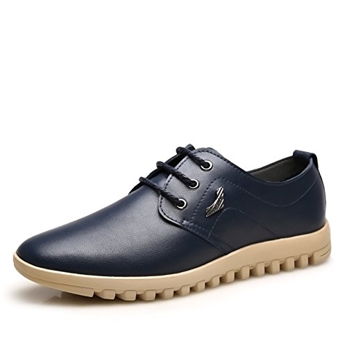 Chaussures casual hommes en dentelle respirante style Angleterre taille 43