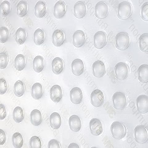 3M Bumpons | SJ 5382 | selbstklebende Elastikpuffer | Ø 6,4 mm, Höhe 1,9 mm | transparent / 144 Stück auf Platte Cover