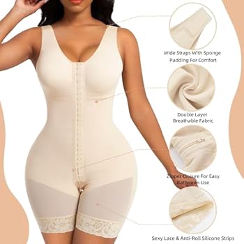 YIANNA Colombiaanse shapewear met hoge compressie voor dames