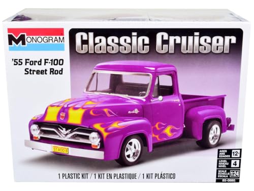 Revell 55 Ford F-100 Street Rod 1:24 Modelo a Escala