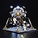 Produktbild YxFlower LED Licht Set Für Lego Bausteine Modellbau SpielzeugLed Licht Beleuchtung Kit für Lego Creator 10266 NASA Apollo 11 Mondlandefähre (Modell Nicht Enthalten)