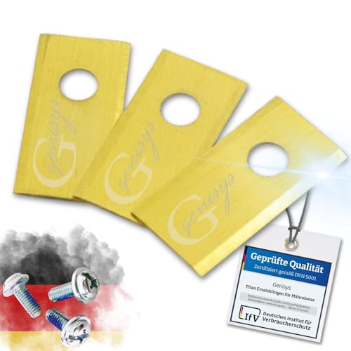 G greengrass tools Ersatz Messer kompatibel mit Worx Landroid, Ecovacs...