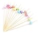 PuTwo Cocktail Picks Handmade Bamboo Toothpicks 100ct 4.7