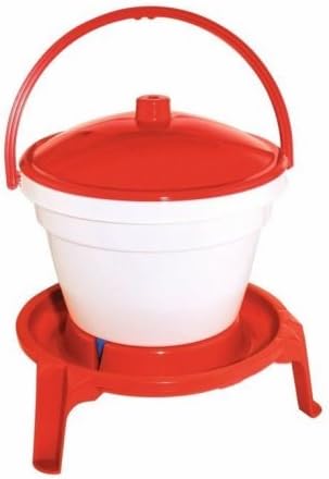 Kerbl Water Bowl with Stand and Handle for Poultry - 12 L