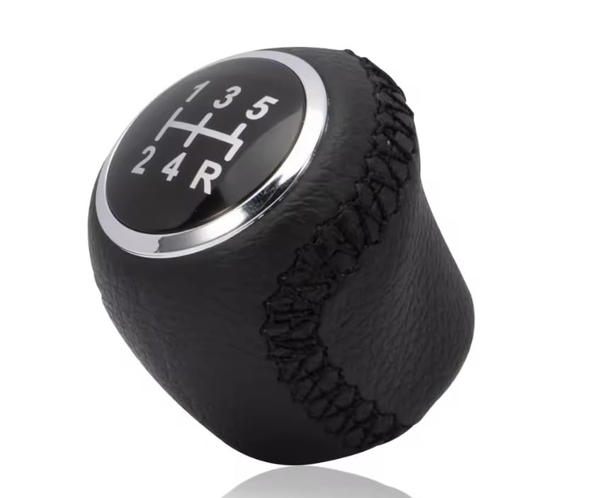 Car Passion Pomello Cambio Completo Compatibile con Fiat Grande Punto - Punto EVO 2005-2012 Ricambio Impugnatura Asta del cambio Lente (5 MARCE)