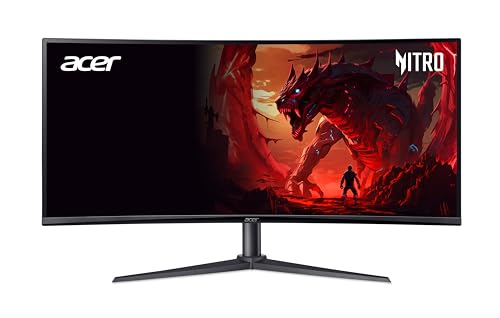 Acer Nitro XZ340CU J0bmiiphx XZ0 Series écran LCD jeux incurvé 34 3440 x 1440 UWQHD 250 cdm² HDR10 1 ms 2xHDMI DisplayPort haut parleurs - vue 9