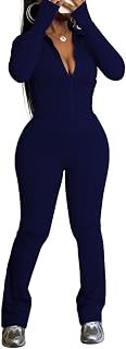 Women's 2 Piece Tracksuit Sets Long Sleeve Zip Up Crop Tops and Flare Pants Casual Workout Oufit Jogger Loungewear Set