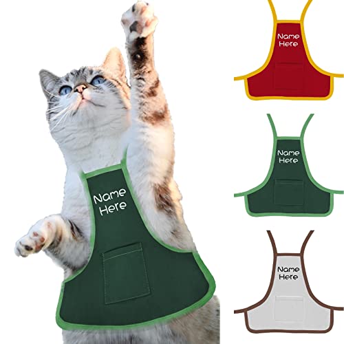 Delantal personalizado para mascotas pequeñas