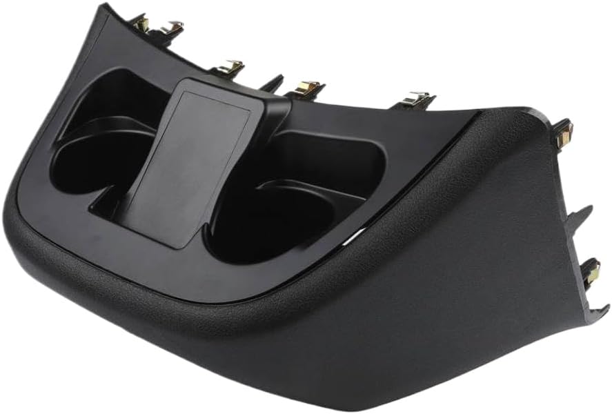 Replacement Cup Holder Panel Compatible with Vehicle Car Console Organizer Accessory Storage Black