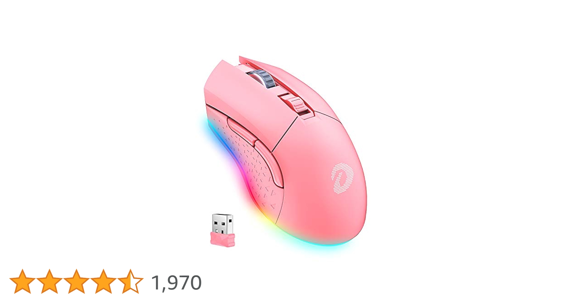 Amazon | 7つのプログラム可能なボタンを備えたDAREUワイヤレス