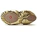 MSMAX Ballet Shoes for Girls Toddler Halloween Shoes Split Sole Dance Slipper Gold 7 M US Toddler
