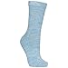 Helvellyn Adults Casual Socks - ROSE MELANGE / BLUE MELANGE / SAGE MELANGE 3/6