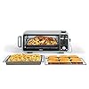 Ninja Toaster Oven Air Fryer Thermometer Toaster Oven Air Fryer Combo Stainless Steel Quick meals Fries Frozen Food Air Fry Dehydrate Reheat 13 in 1Less Oil Flip Away Oven Foodi SP351