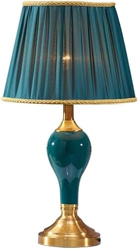 DFAEEKIYO Desk Lamp Simple Ceramic Table Retro Living Room Study Creative Decorative Home Bedroom Bedside