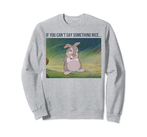 Sweatshirt Disney Panpan et Bambi idéal pour un look streetwear casual