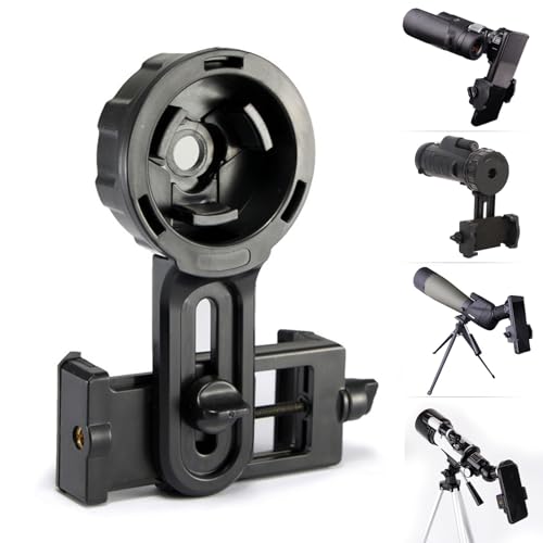 Adaptateur universel pour téléphone pour stabiliser vos photos de smartphone sur monoculaire