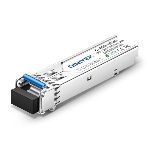 Image of 1 Pair Simplex LC Module 3KM, 1.25G Single-Mode Fiber Connector, SFP-WDM-SM 1000BASE BiDi 1310nm /1550nm SFP Transceiver Module