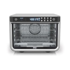 Ninja DT201 Foodi 10-in-1 XL Pro Air Fry Digital Countertop Convection Toaster Oven with Dehydrate and Reheat, 1800 Watts, Stainless Steel Finish, Silver Ninja DT201 Foodi 10 in 1 XL Pro Air Fry Digital Countertop Convection Toaster Oven with Dehydrate and Reheat 1800 Watts Stainless Steel Finish Silver