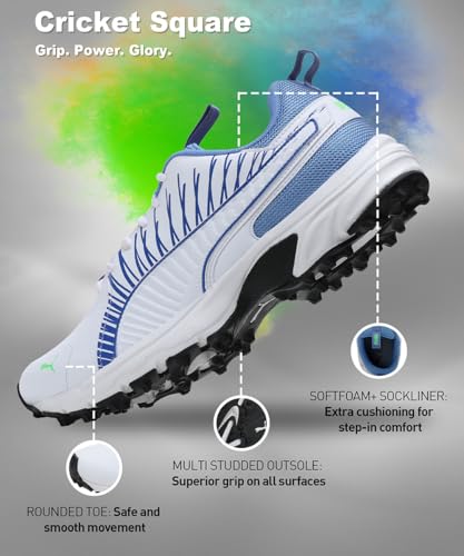 Image of Puma Mens Cricket Square Cricket Shoe