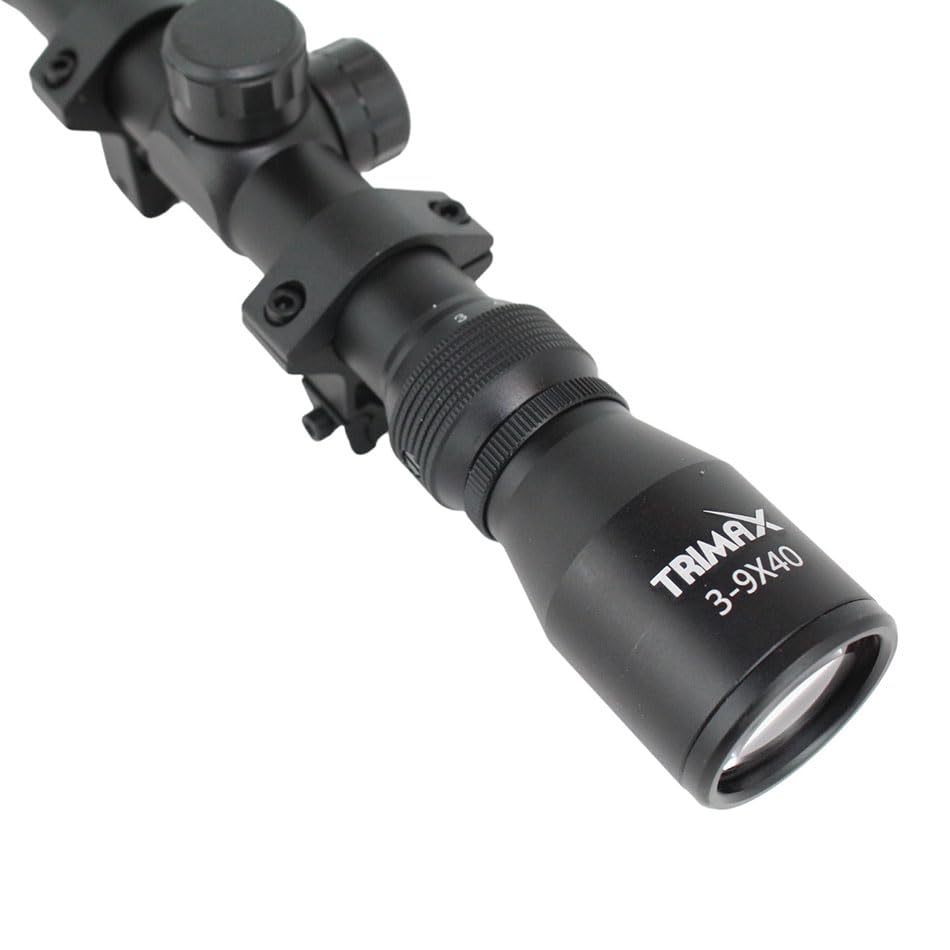 Visor Telescópico 3-9×40 TRIMAX para Escopetas, Rifles, Carabinas y Pistolas de Aire Comprimido 11mm