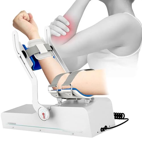 lwjunmm Elektrisches Gerät zur Rehabilitation des Ellenbogengelenks,Armtrainer mit Ellenbogenschiene,-10° bis 150° verstellbare Stabilisierungsschiene,für Armfrakturen lwjunmm Elektrisches Gerät zur Rehabilitation des Ellenbogengelenks,Armtrainer mit Ellenbogenschiene,-10° bis 150° verstellbare Stabilisierungsschiene,für Armfrakturen