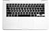 TopCase BLACK Keyboard Silicone Skin Cover for Macbook 13 13.3 (1st Generation/A1181) with TopCase Mouse Pad