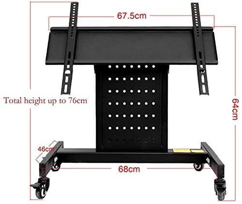 Soporte móvil para TV universal con ruedas hasta 85 pulgadas miniatura 7