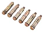 Amtech S5925 6 Piece M8 x 60mm expansion bolts