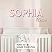 Custom Baby Name Sign for Nursery – Personalized Wood Wall Letters, Wooden Baby Room Decor, Kids Name Sign Gift, Custom Nursery Wall Art